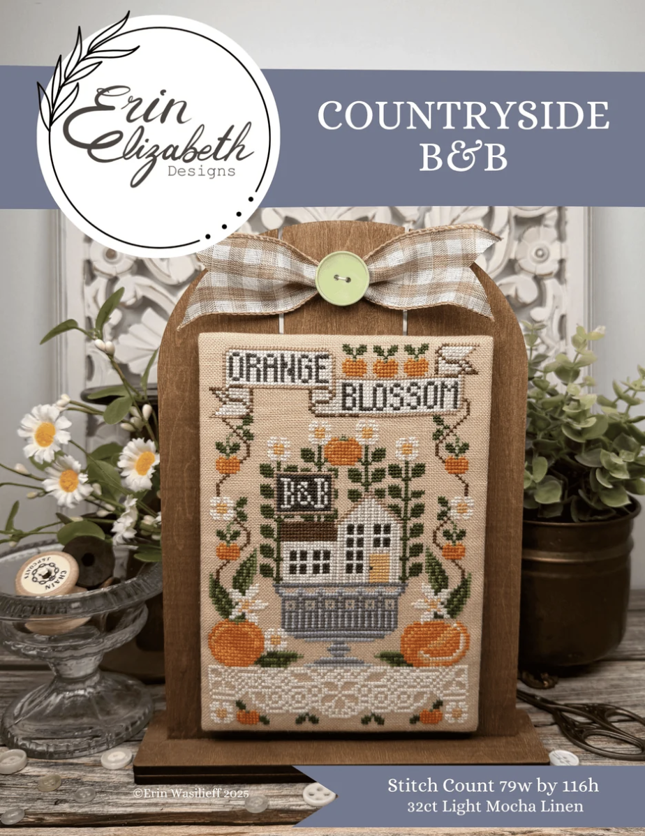 Countryside B&B - Cross Stitch Pattern by Erin Elizabeth PREORDER