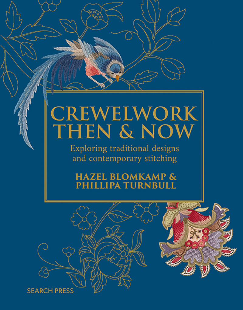 Crewelwork Then & Now - book by Hazel Blomkamp & Phillipa Turnbull