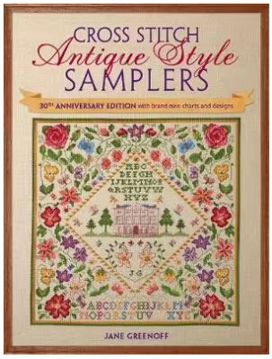 Cross Stitch Antique Style Samplers - Book By Jane Greenoff