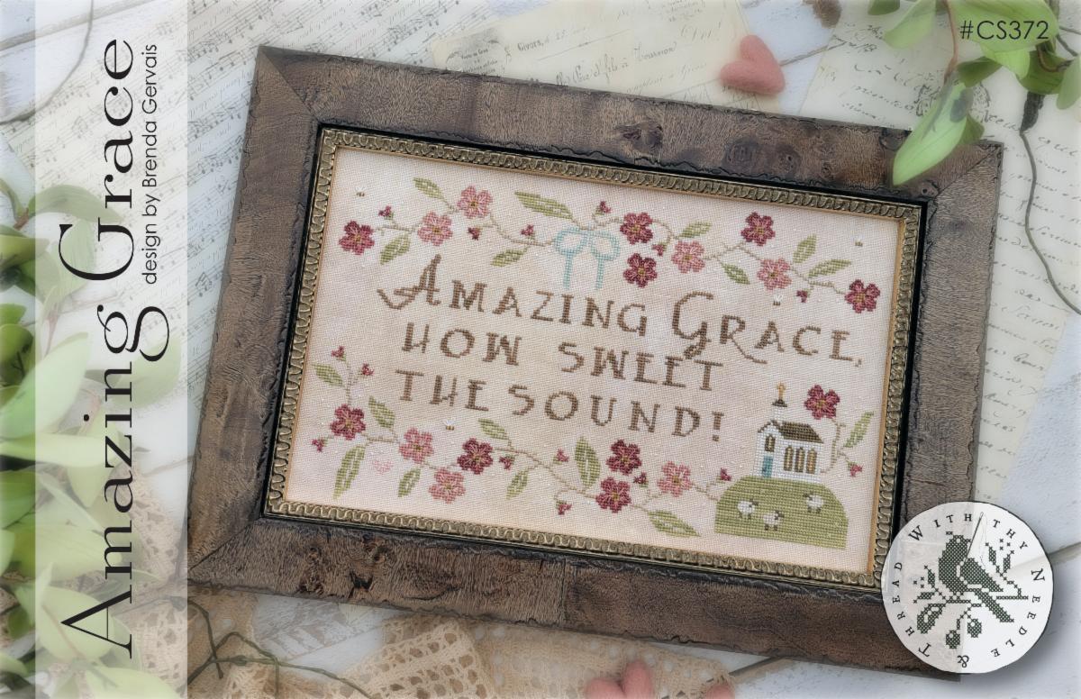Amazing Grace - Cross Stitch Pattern by With Thy Needle & Thread PREORDER