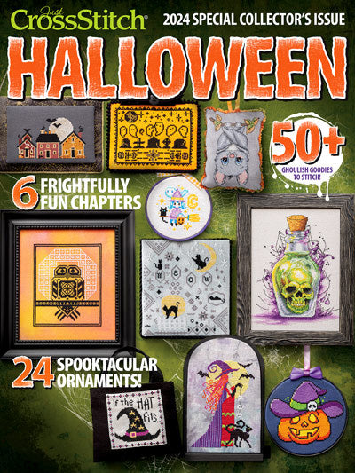 Just Cross Stitch Magazine - Halloween 2024