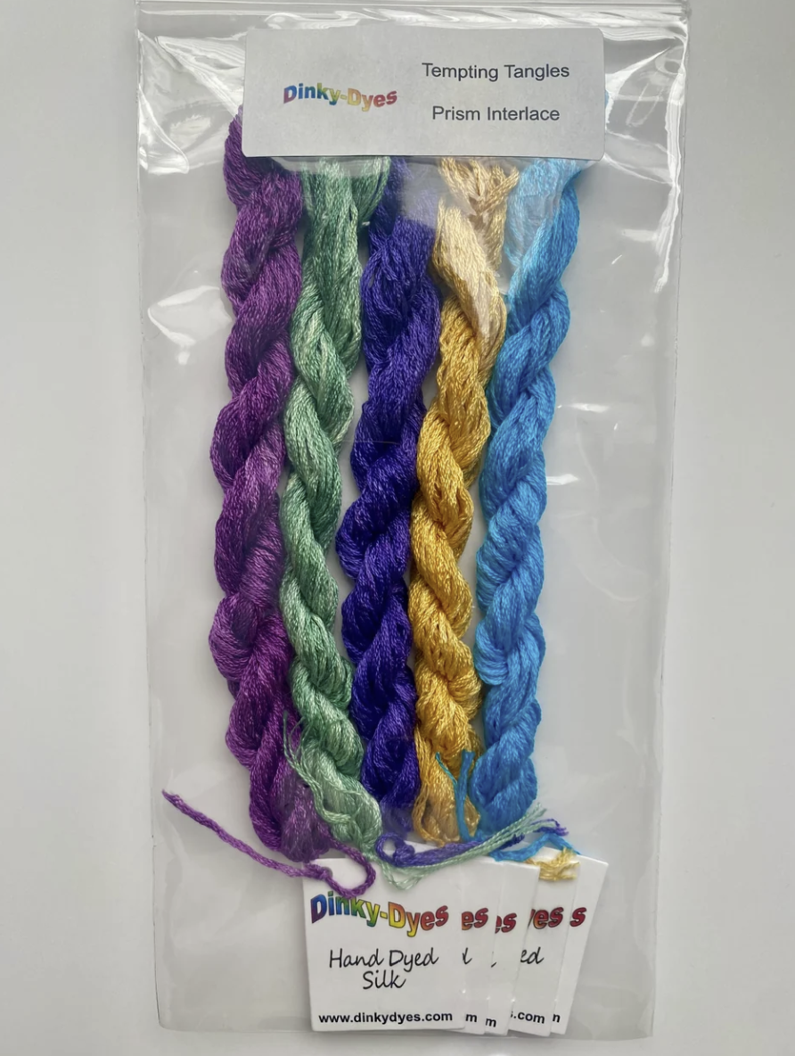 Prism Interlace - Cross Stitch Pattern by Tempting Tangles PREORDER