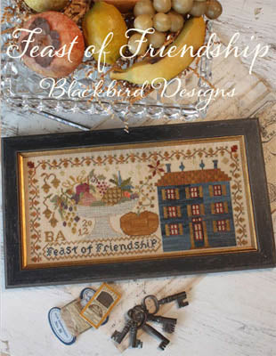 Feast of Friendship - Cross Stitch Chart by Blackbird Designs