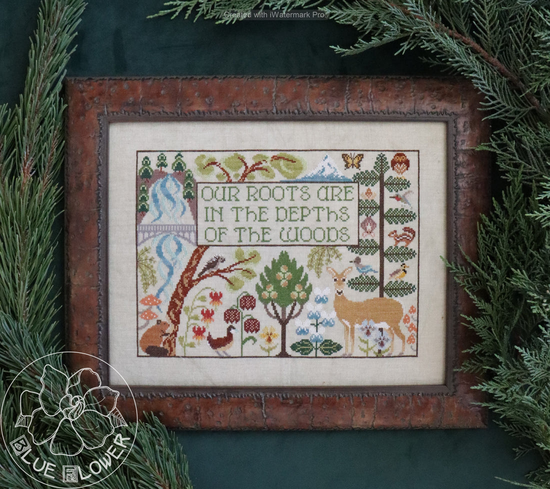 Forest Home - Cross Stitch Pattern by The Blue Flower – A Stitch in Time