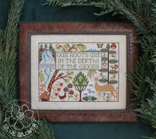 Forest Home - Cross Stitch Pattern by The Blue Flower