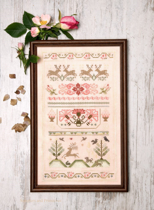 The Forest Sampler - Cross Stitch Pattern by Samplers and Primitives