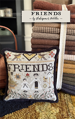 Friends - Cross Stitch Pattern by Shakespeare's Peddler