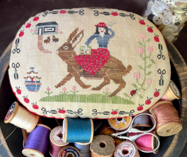 Going to Stitch - Cross Stitch Pattern by Running with Needles & Scissors