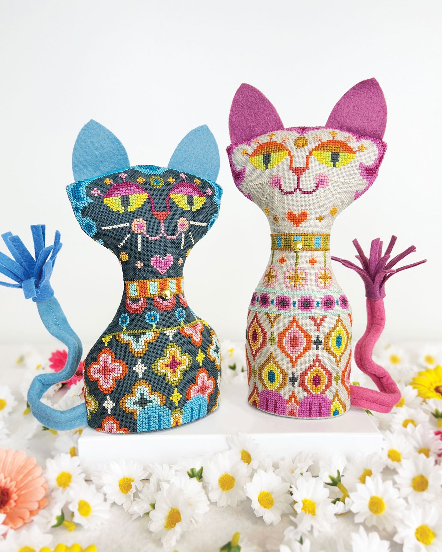 Hip Kitties - Cross Stitch Pattern by Satsuma Street PREORDER