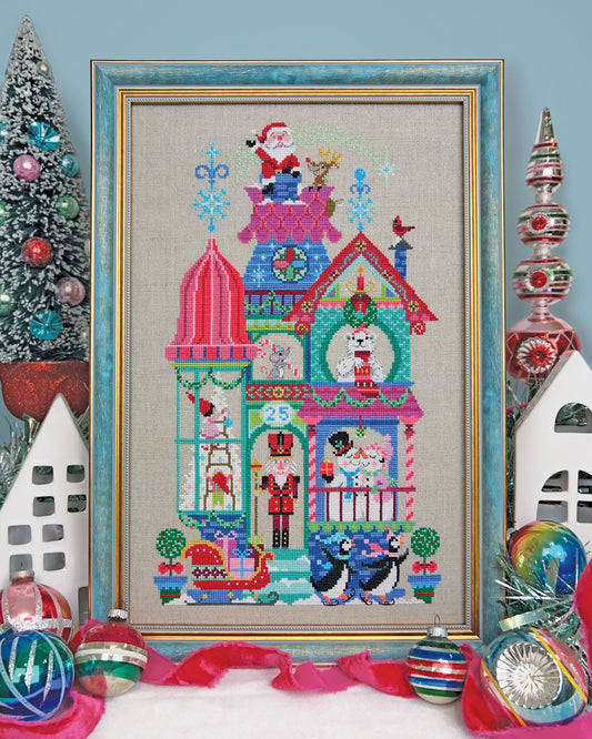 Holiday House - Cross Stitch Pattern by Satsuma Street PREORDER