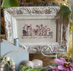 Home is Where We Start - Cross Stitch Pattern by Shepherd's Bush