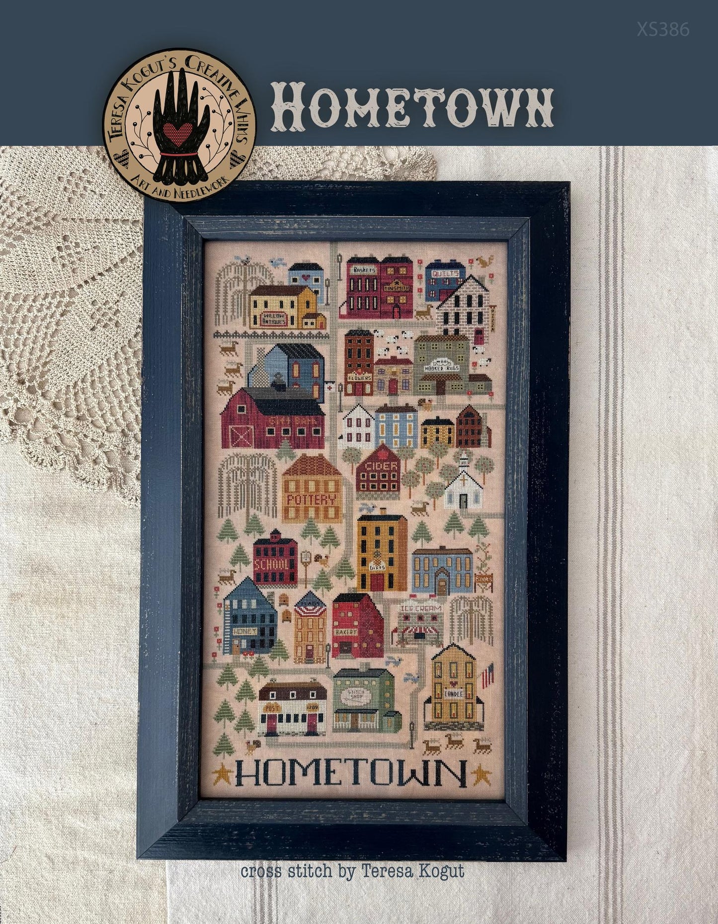 Hometown - Cross Stitch Pattern by Teresa Kogut