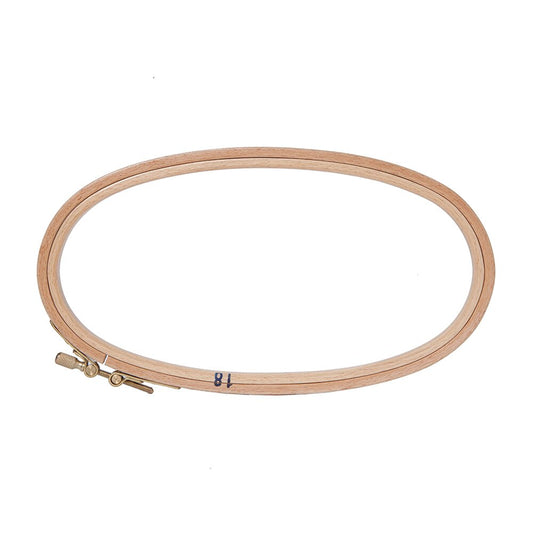 Hardwicke Manor Oval Hoop 9" x 5"