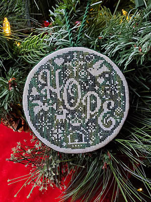 Hope Bauble - Cross Stitch Pattern by Wildflower Stitching