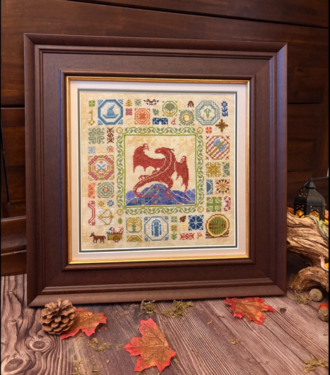 I See Fire - Cross Stitch Pattern by Flossabilities PREORDER