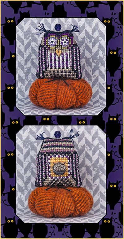 Merlin the Midnight Owl - Pattern & Embellishments by Just Nan