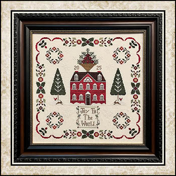 Joy to the World - Cross Stitch Pattern by Little House Needleworks