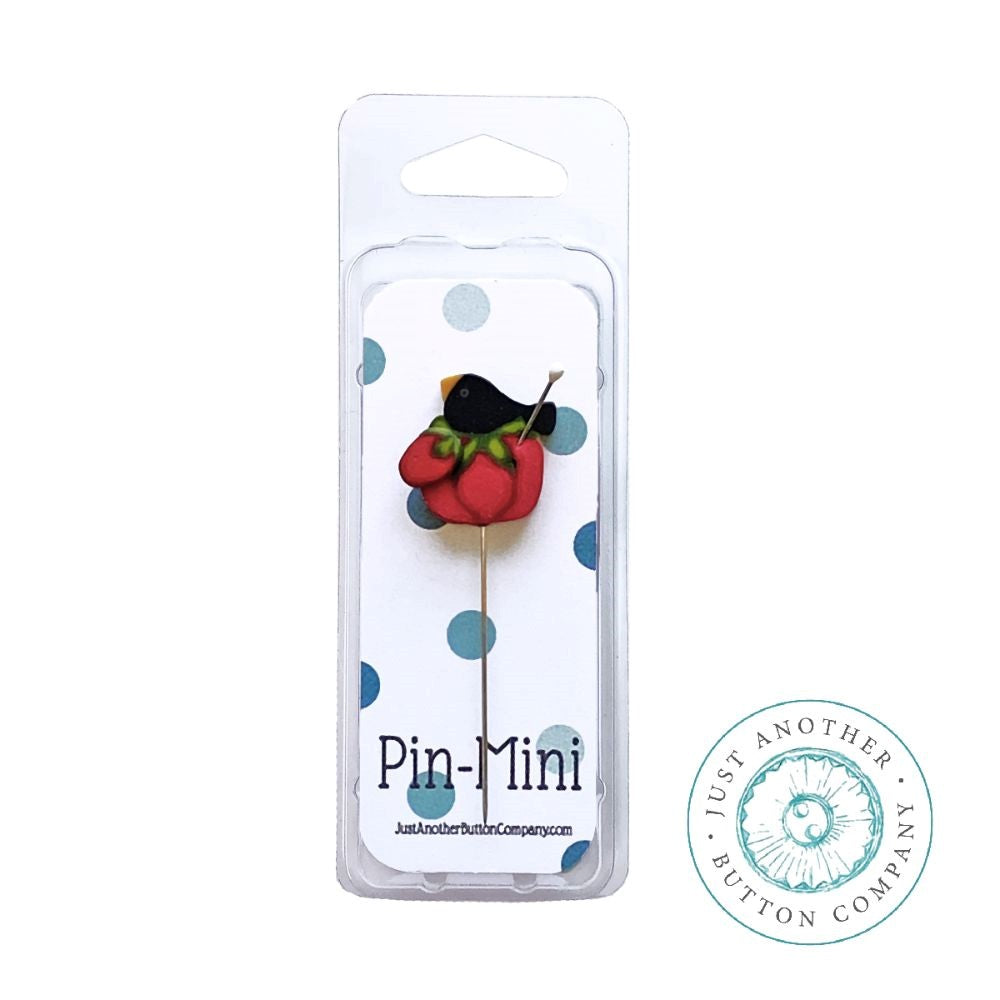 Sewing Bird Pincushion Pin - Decorative Pin by JABCO