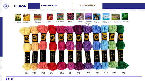 Tapestry Wool DMC - New Colours for 2023