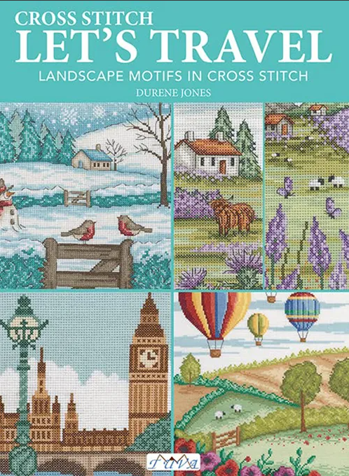 Let's Travel - Cross Stitch Book by Durene Jones