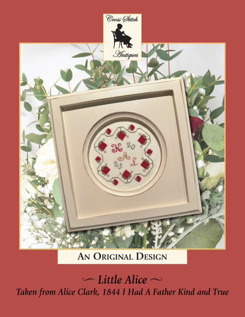 Little Alice - Cross Stitch Pattern by Cross Stitch Antiques PREORDER
