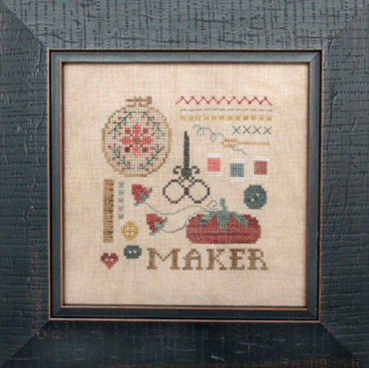 Doodles: Maker - Cross Stitch Pattern by Heart in Hand