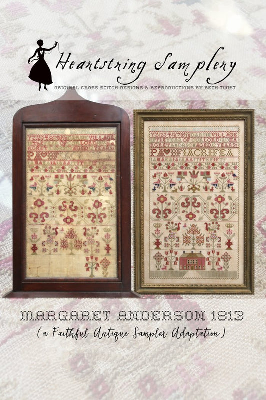Margaret Anderson 1813 - Cross Stitch Pattern by Heartstring Samplery PREORDER