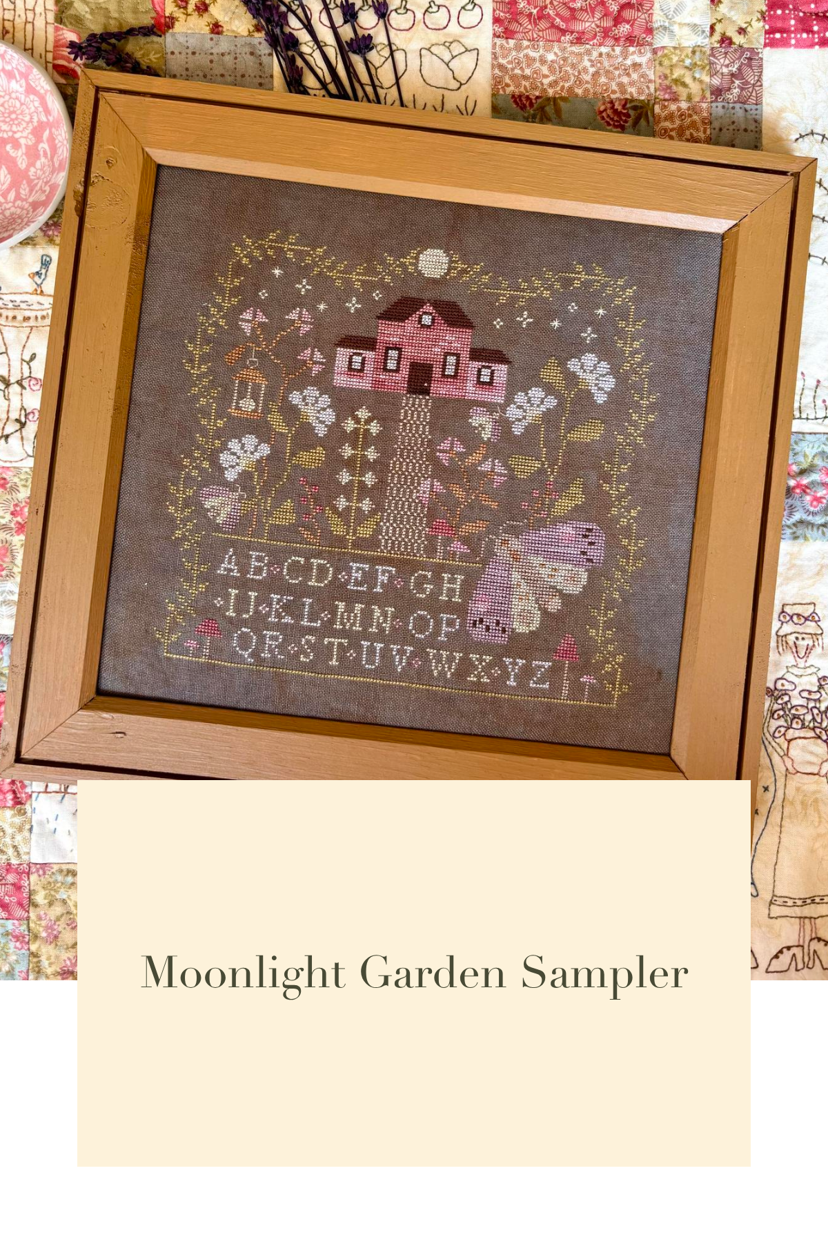 Moonlight Garden Sampler - Cross Stitch Pattern by Blueberry Ridge PREORDER