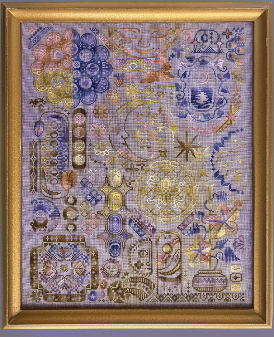 Moon Sampler - Cross Stitch Pattern by JedxStitch PREORDER
