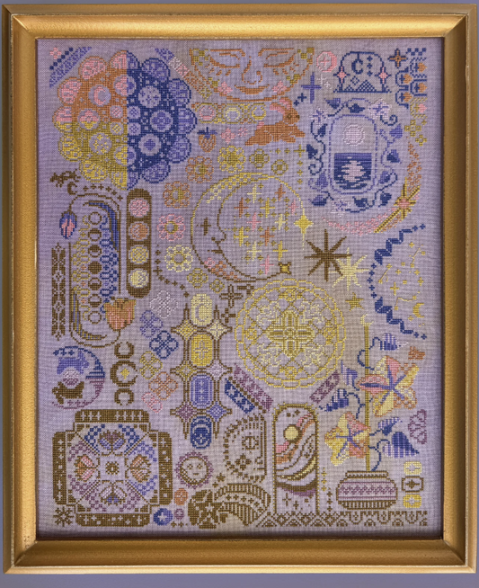 Moon Sampler - Cross Stitch Pattern by JedxStitch PREORDER