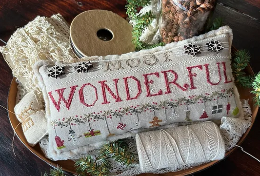 Most Wonderful - Cross Stitch Chart by Shakespeare's Peddler