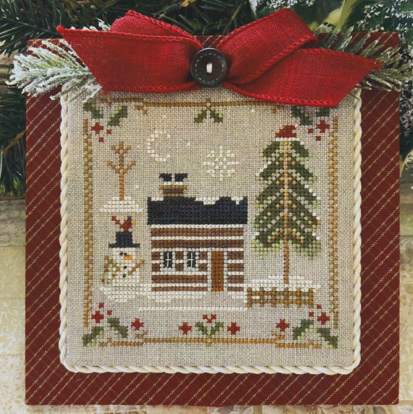 Log Cabin - Cross Stitch Patterns by Little House Needleworks