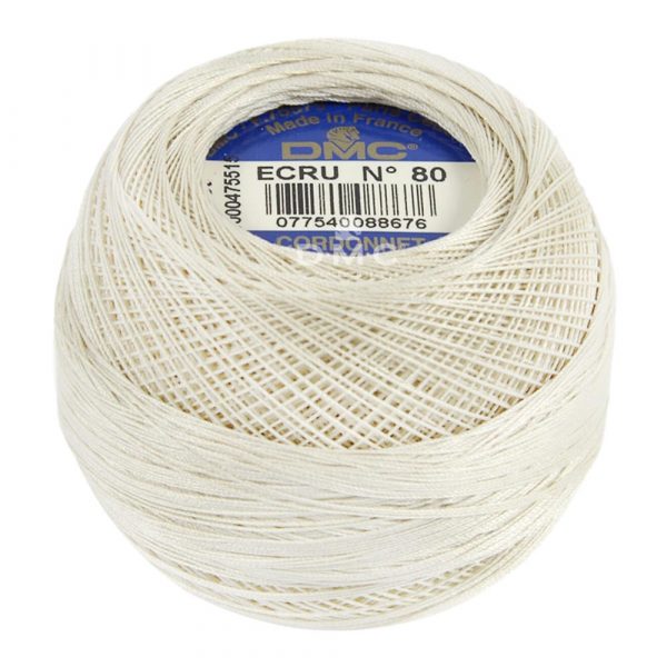 DMC Cordonnet #80 - Blanc