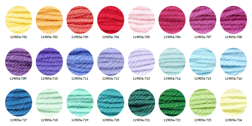 Tapestry Wool DMC - New Colours for 2023