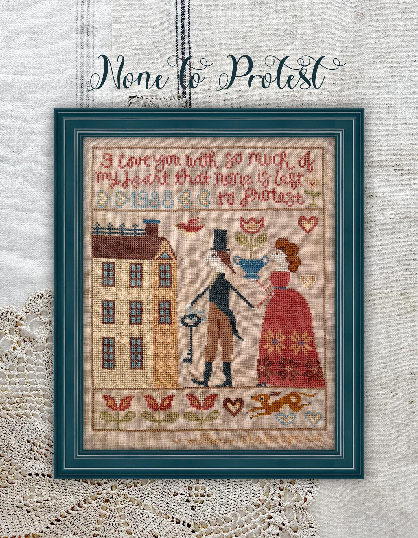 Hello Love - Cross Stitch Book by Teresa Kogut