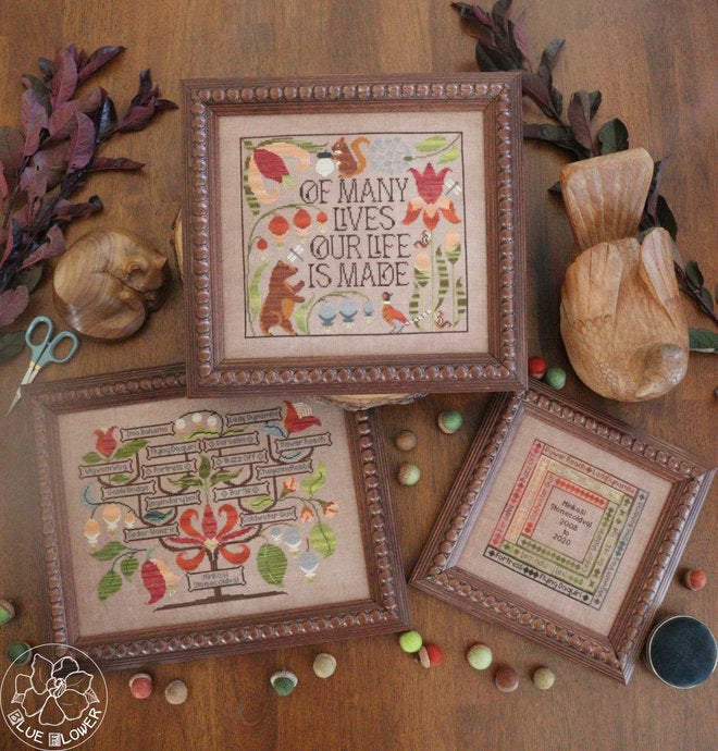 Of Many Lives - Cross Stitch pattern by The Blue Flower