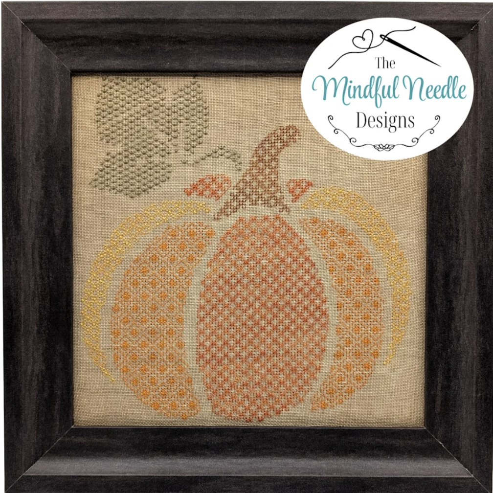 Patchwork Pumpkin - Cross Stitch Pattern by The Mindful Needle PREORDER