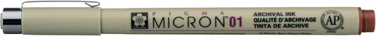 Pigma Micron Pen Brown #01