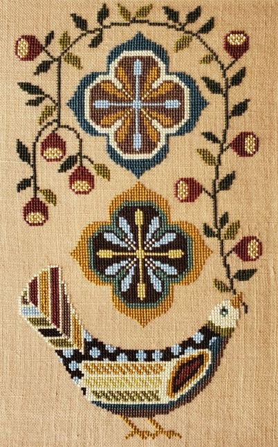 Pretty Bird - Cross Stitch Pattern by The Artsy Housewife