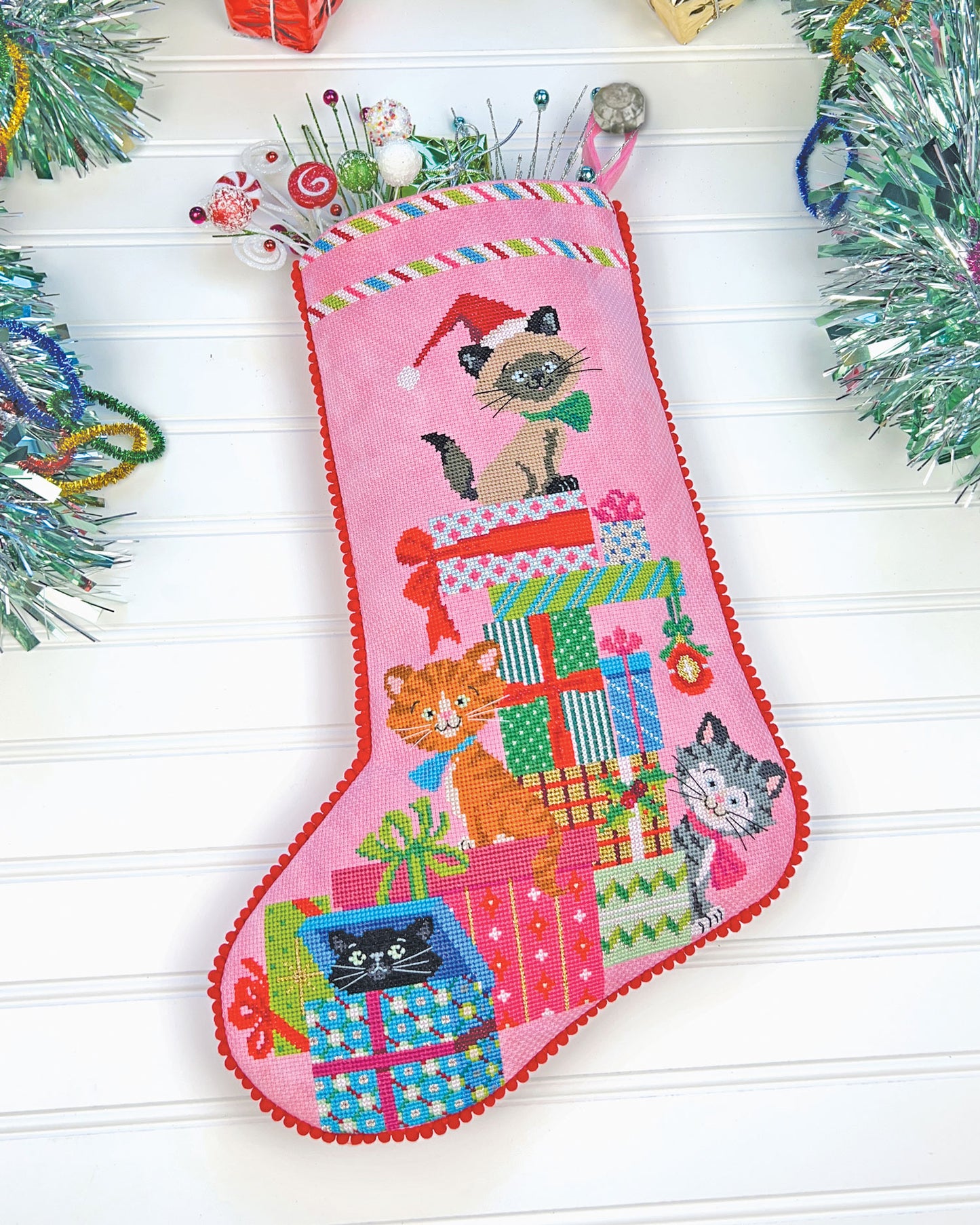 Purrfect Presents - Cross Stitch Pattern by Satsuma Street PREORDER