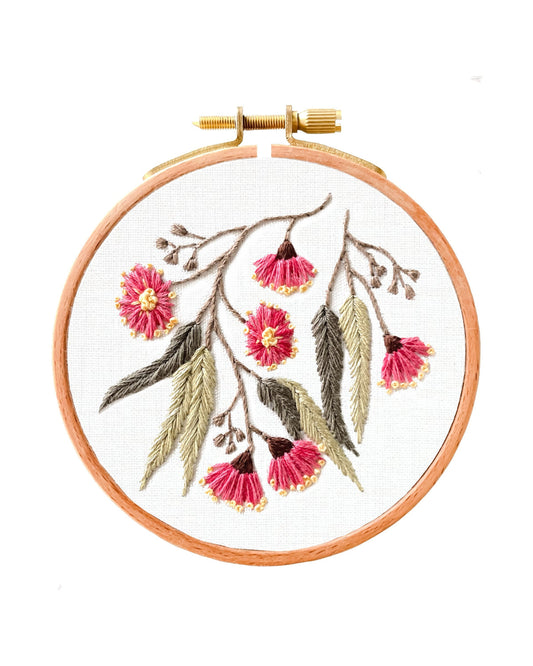 Flowering Gum- Embroidery Kit by Stitched Up Kits