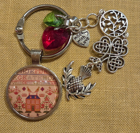 Elizabeth Duff Kirton Scissor Fob by Minnie McBean