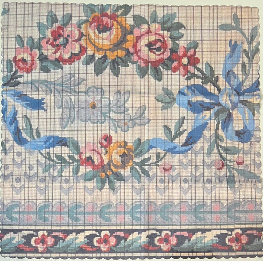 Antique Sampler Microfiber Cloth by Needlework Press