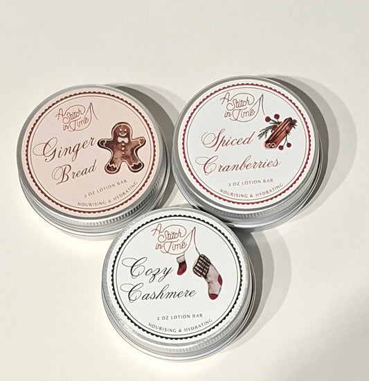 Christmas LOTION BARS by Stacy Nash Primitives