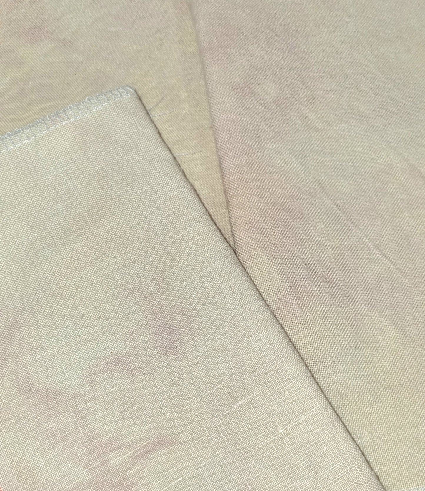 Custom Hand Dyed Linen - Inca Light by Fox and Rabbit