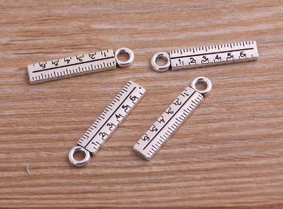 Ruler Charm 24mm x 5mm – A Stitch in Time