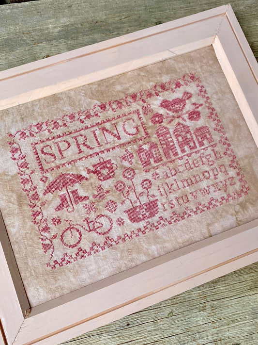 Sampler Seasons: Spring - Cross Stitch Pattern by Blueberry Ridge