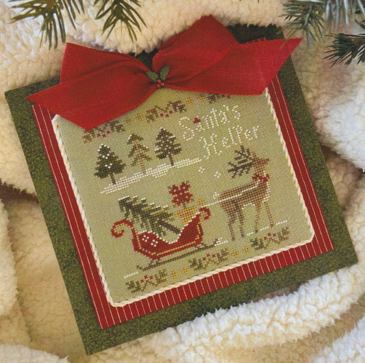 Santa's Helper - Cross Stitch Chart by Little House Needleworks