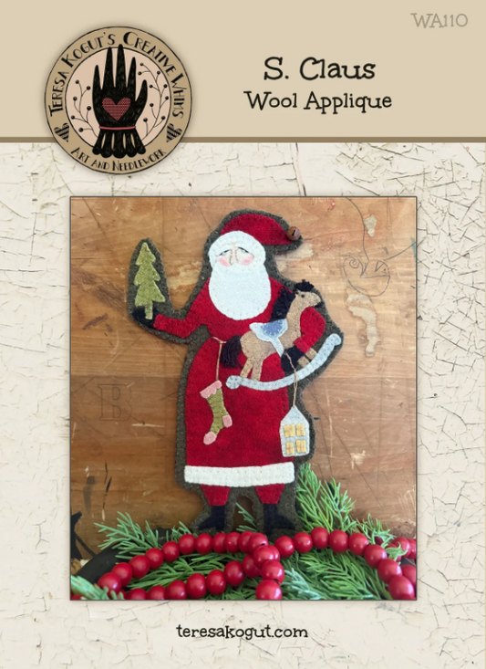 Wool Applique Kit by Teresa Kogut