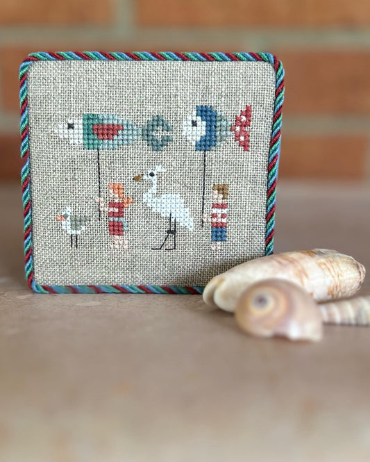 Seaside Frill - Cross Stitch Pattern by Heart in Hand